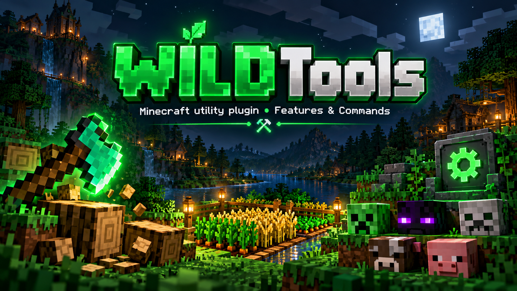 WILDTools Minecraft utility plugin banner